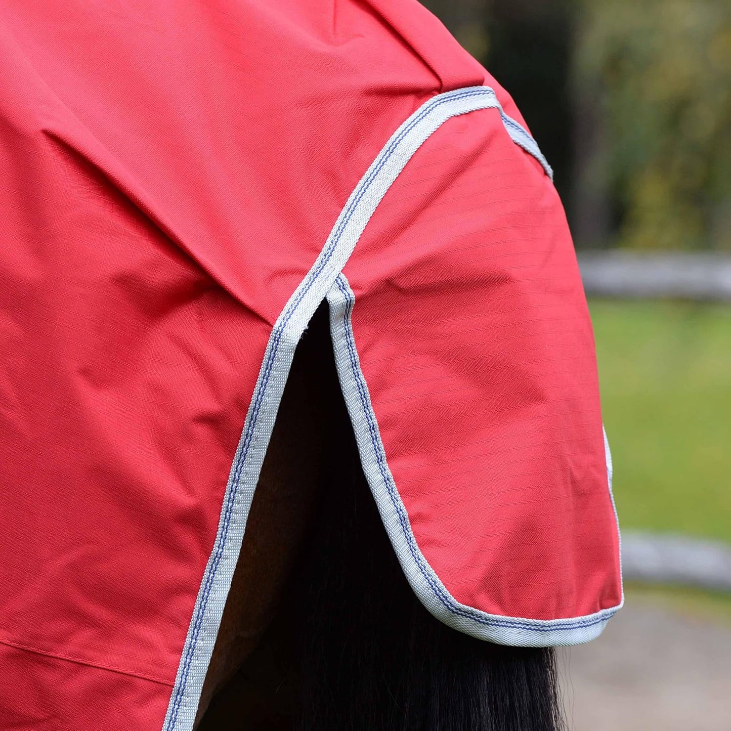 Comfitec Classic Combo Neck Lite, Red/Silver/Navy, 81"