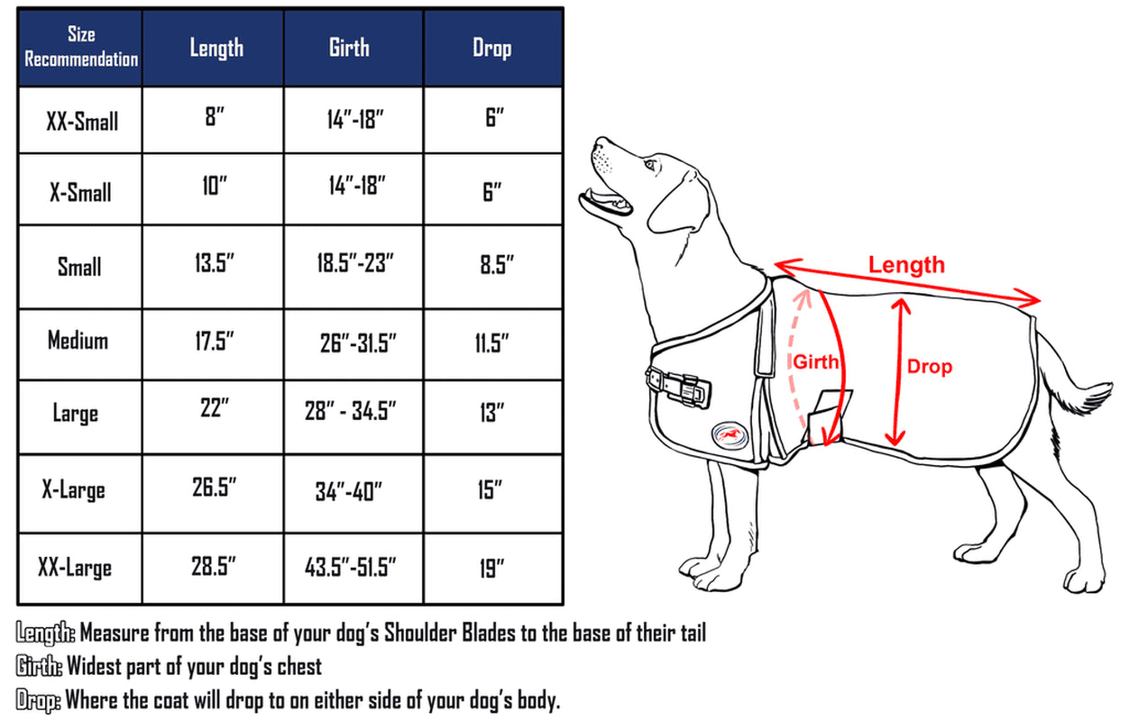 Horse-Tough Winter Dog Coat 1200D Medium Weight