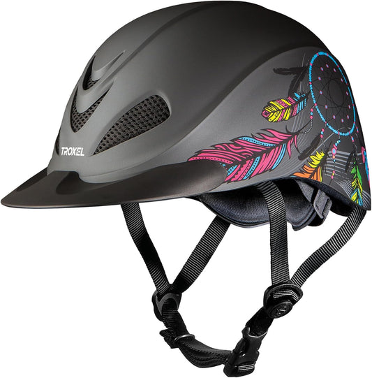 Rebel Turquoise Rose Helmet