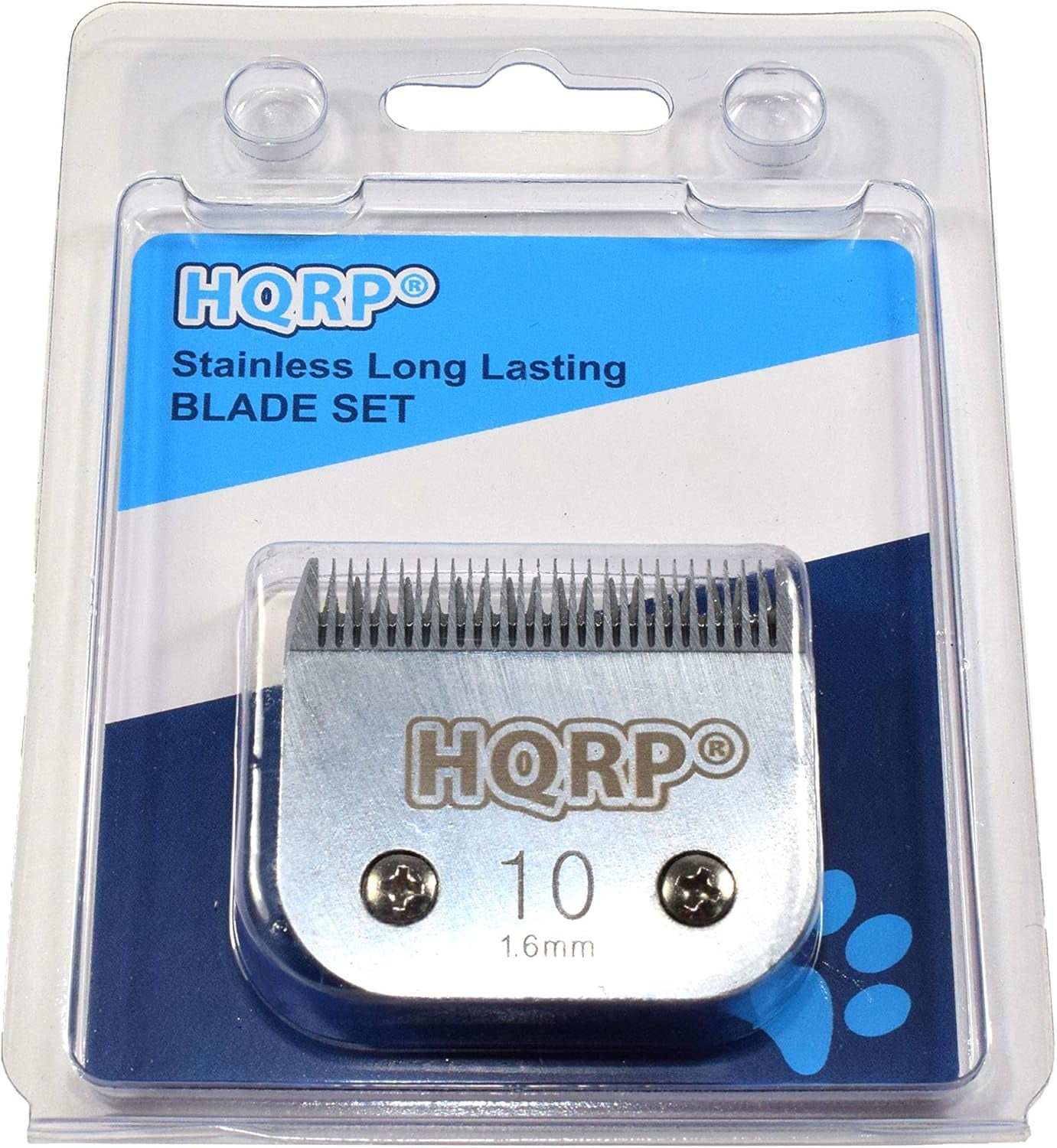 Size-10 Animal Clipper Blade Compatible with Wahl KM Series KM-1 KM-2 KM-5 KM-10 Proficient Rapid-Fire Storm Storm-Ii Pet Grooming