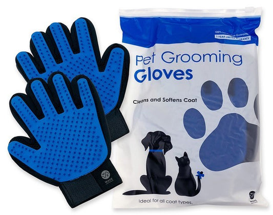 Upgraded Pet Shedding Mitts | Dog, Cat & Horse Hair Remover/Groomi